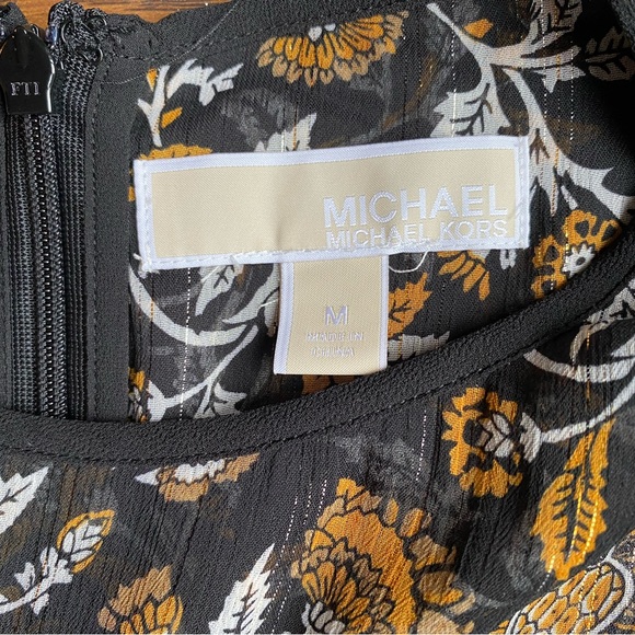 Michael Kors black & gold dress - Picture 8 of 9